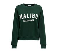 ONLY Sudadera verde oscuro / blanco XXL verde oscuro / blanco