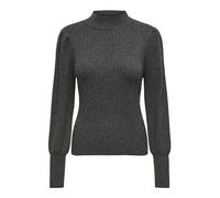 ONLY Onlkatia L/S Highneck Pullover Knt Noos Suéter pulóver, Gris Oscuro, M para Mujer