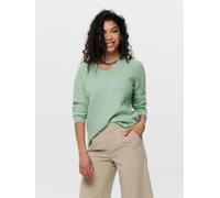 ONLY Suéter tejido cálido con cuello en V y mangas largas ONLDANIELLA