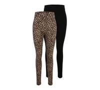 Only Tall Leggings 'ONLLIVE LOVE' sepia / capuchino / negro S sepia / capuchino / negro