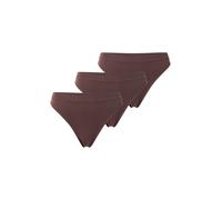 ONLY Tanga 'ONLVICKY' chocolate S-M chocolate