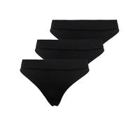 ONLY Tanga 'ONLVicky' negro, Talla XS-S