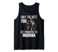 Only The Best Tias - Ascendido a Madrina 2026 Camiseta sin Mangas