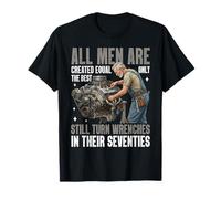 Only The Best Turn Wrenches Mechanic Graphic Camiseta