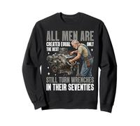 Only The Best Turn Wrenches Mechanic Graphic Sudadera