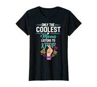 Only the Coolest Moms Listens to Kpop Cool Kpop Merch Gifts Camiseta