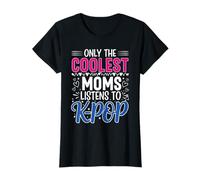 Only the Coolest Moms Listens to Kpop Cool Kpop Merch Gifts Camiseta
