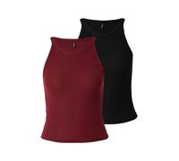 ONLY Top 'ONLEmma' rojo vino / negro S rojo vino / negro