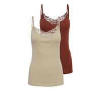 ONLY Top 'ONLKira' beige / rojizo M beige / rojizo
