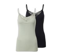 ONLY Top 'ONLKira' verde pastel / negro M verde pastel / negro