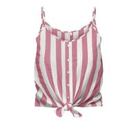ONLY Top 'ONLLECEY' malva / blanco XS malva / blanco