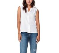 ONLY Top sin Mangas con Detalles de Encaje - Blusa Casual de Mujer, Color:Blanco, Talla:40