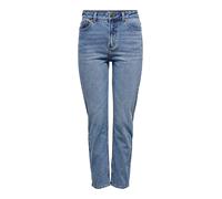 ONLY Straight fit Jeans ONLEMILY High Waist Straight Fit Jeans Medium Blue Denim 32 32 Medium Blue Denim