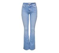 ONLY Flared fit Jeans ONLBLUSH Mid Waist Flared Fit Jeans Special Bright Blue Denim S 32 Special Bright Blue Denim