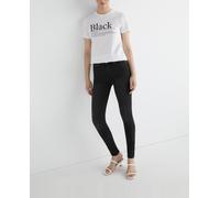 Only Vaquero de mujer pitillo y cintura media. Negro 38 (M) / 32 (32)