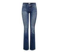 Only ONLBLUSH LW Flared DNM REA1303 Noos, Jeans Mujer, Medium Blue Denim,