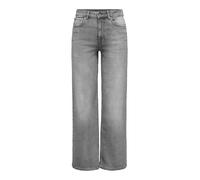 ONLY Wide-fit Jeans ONLMADISON High Waist Wide Leg Fit Jeans Light Grey Denim XL 30 Light Grey Denim