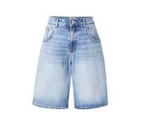 ONLY Onlmate Reg Baggy Long Shorts Dnm Noos Pantalones Cortos Cintura Diario, Medio De Mezclilla Azul, XL para Mujer