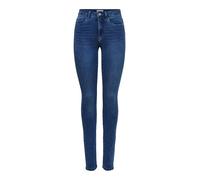 Only Pantalones vaqueros pitillo Onlroyal cintura alta denim azul medio talla M/30