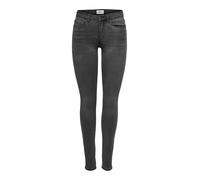 Only Nos Onlroyal Reg SK Dnm Jeans Bj312 Noos, Vaqueros Skinny Mujer, Gris (Dark Grey Denim), W29/L30 (Talla del Fabricante: Medium)