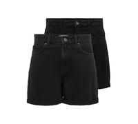 ONLY Vaquero para Mujer ONLVEGA Vaquero de Cintura Alta Vaquero Corto de Corte Normal, 3XL