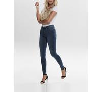 Only Vaquero pitillo de mujer de tiro alto. Azul 34-36/25 - Largo 32