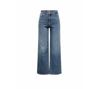 ONLY Vaqueros de corte ancho ONLMADISON BLUSH azul oscuro | M/L30