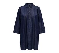 ONLY Vestido camisero 'AMARI' azul 40 azul