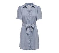 ONLY Vestido camisero azul denim 36 azul denim