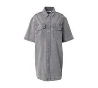 ONLY Vestido camisero gris denim 36 gris denim