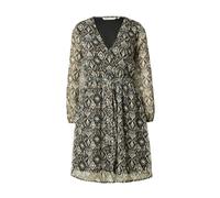 ONLY Vestido camisero 'ONLCera' marrón / negro / blanco 34 EUR