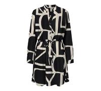 ONLY Vestido camisero 'ONLCory' negro / blanco cáscara de huevo 46 negro / blanco cáscara de huevo