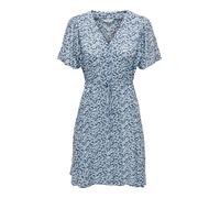 ONLY Vestido camisero 'ONLEvida' azul claro / azul oscuro / blanco 36 azul claro / azul oscuro / blanco