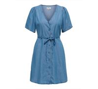 ONLY Vestido camisero 'ONLEVIDA-BEA' azul denim 42 azul denim