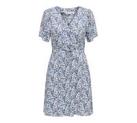 ONLY Vestido camisero 'ONLEVIDA' marino / ópalo / blanco lana 38 marino / ópalo / blanco lana