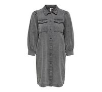 ONLY Vestido camisero 'ONLFelica' gris denim 38 gris denim
