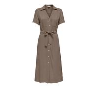 ONLY Vestido camisero 'ONLSIESTA' marrón 42 marrón