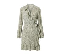 Only Onlcarly L/S Wrap Short Dress Noos Wvn, Vestido Mujer, Seagrass/Aop:multi Dot, L