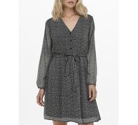 Only Vestido corto lazo. Negro 34