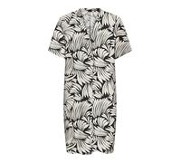 ONLY Vestido corto ONLSUSI túnica femenina con medio botón, Negro, S