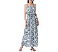 ONLY Onlwinner S/L Maxi Dress Noos Ptm Vestido, Azul (Night Sky/Flower Floor), 40 Mujeres