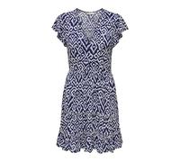 ONLY Minivestido ONLCLAUDETTE LIFE azul oscuro | S