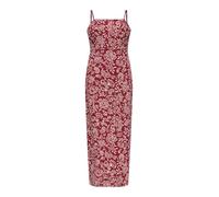 ONLY Vestido de Mujer ONLJAKIRI Vestido Largo, Tomato Sun-Dried, M