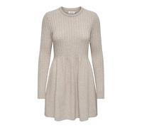 ONLY Vestido de punto 'ONLFia' beige moteado, Talla XL