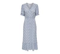ONLY Vestido de verano 'ONLChianti' azul paloma / blanco 34 azul paloma / blanco