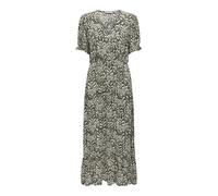 ONLY Vestido de verano 'ONLChianti' kitt / verde oscuro 40 kitt / verde oscuro