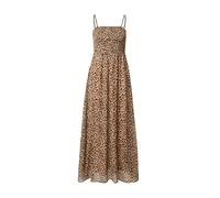 ONLY Vestido de verano 'ONLElena Vikki' beige / brocado / negro 38 beige / brocado / negro