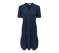 ONLY Onltiri-Goa SS V-NEC Lin Bl Dress CC Pnt, Azul Marino, S Mujeres