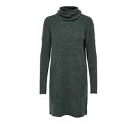 Mujer Vestido Tejido Suelto Longsleeve Cuello de Tortuga suéter Jana Manga Larga ONL, Color:Verde, Talla:XS