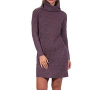ONLY Onljana L/S Cowlnck Dress Wool Knt Noos Vestido, marrón, XS Mujeres